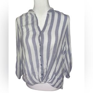 Boutique Striped Blouse